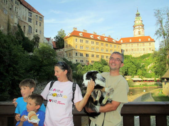 Cesky Krumlov.