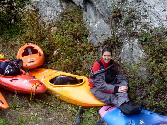 Detti a Salzach beszállónál