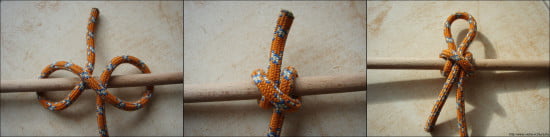 2.22. Szorítócsomó clove hitch