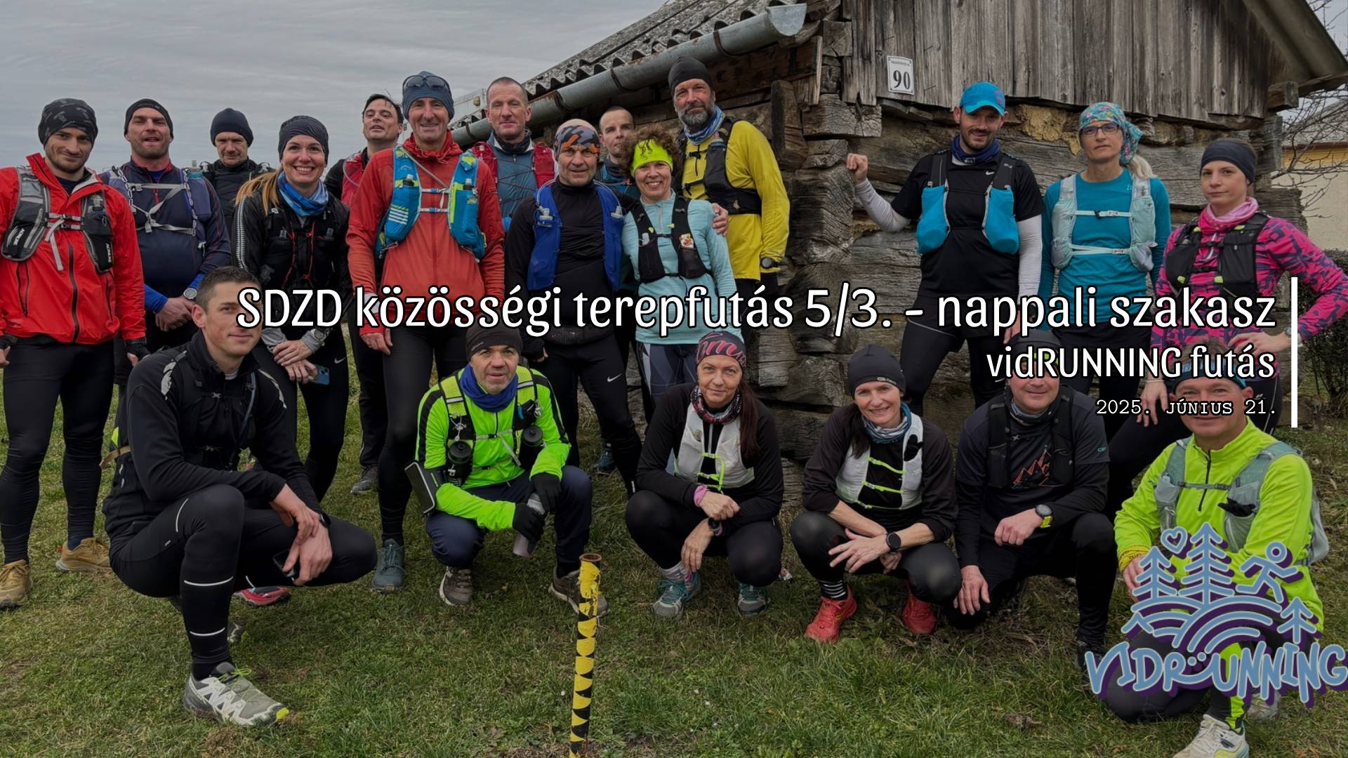 DZD közösségi terepfutás 5/3. - nappali szakasz