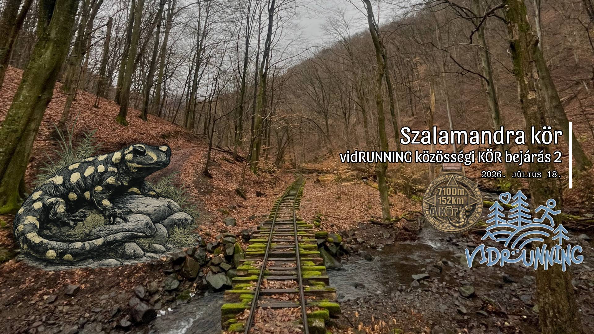 Szalamandra kör - vidRUNNING közösségi Kör bejárás 2.