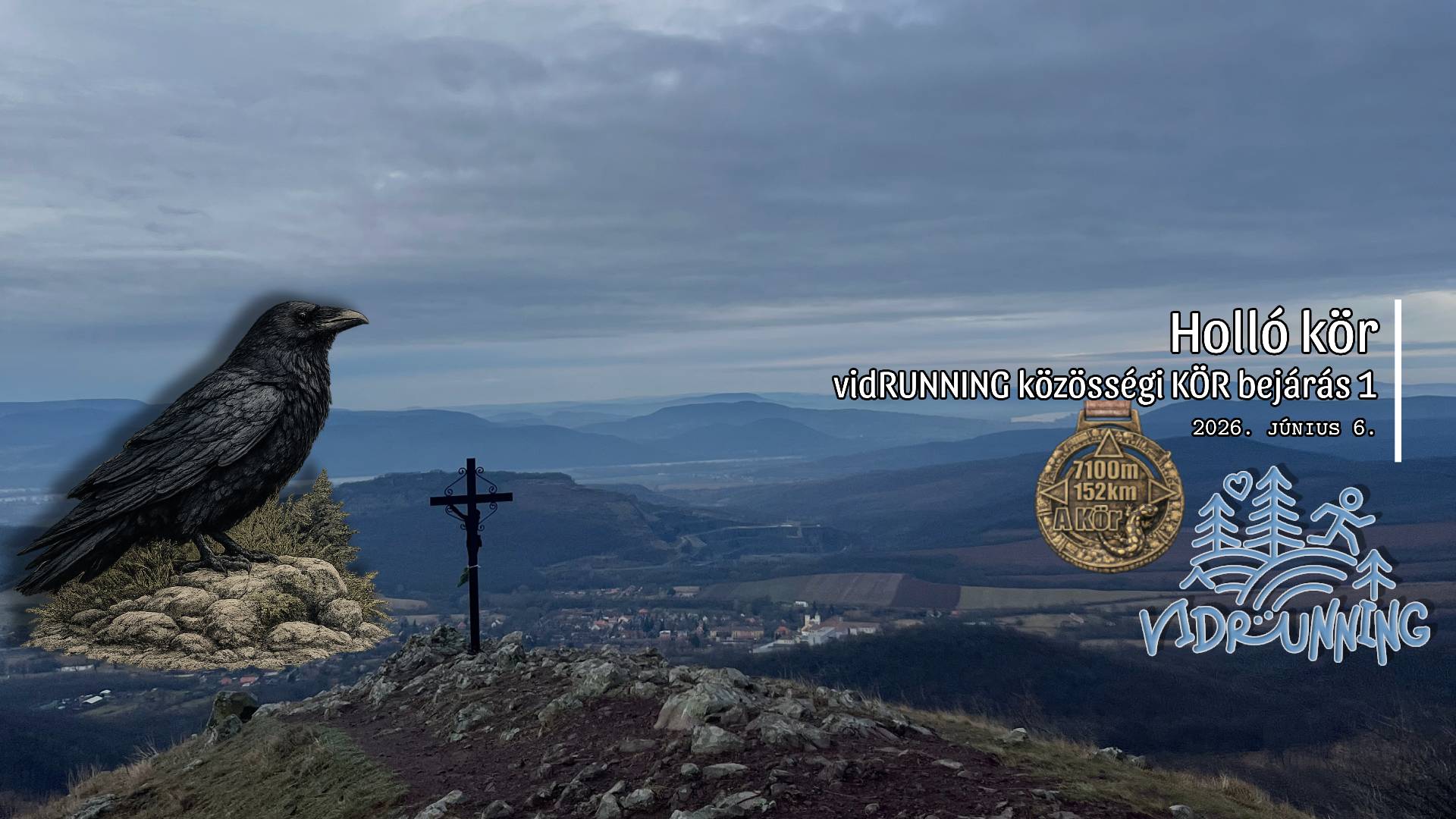 Holló kör - vidRUNNING közösségi Kör bejárás 1.